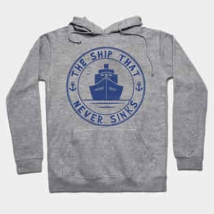 Friend Ship - The ship that never sinks Hoodie